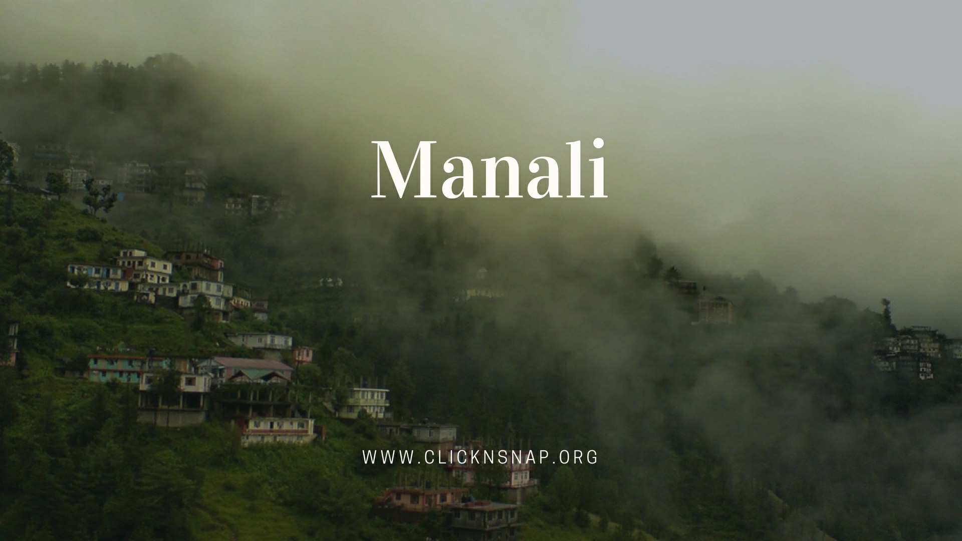 Manali, Summer Holiday India - clicknsnap